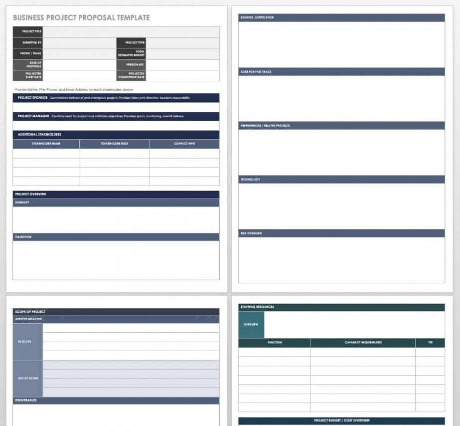 17 free project proposal templates  tips  smartsheet generic business proposal template pdf