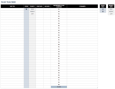 28 free time management worksheets  smartsheet project time management template word