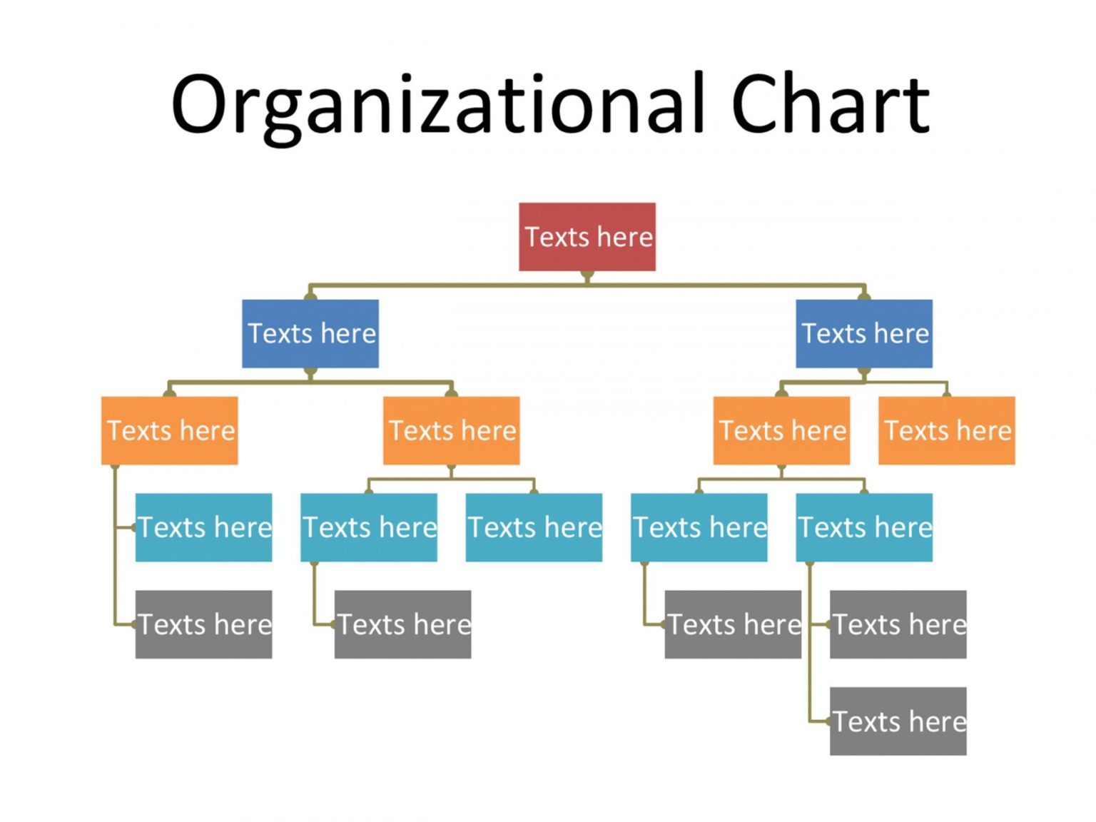 Excel Organizational Chart Template Free Downloads