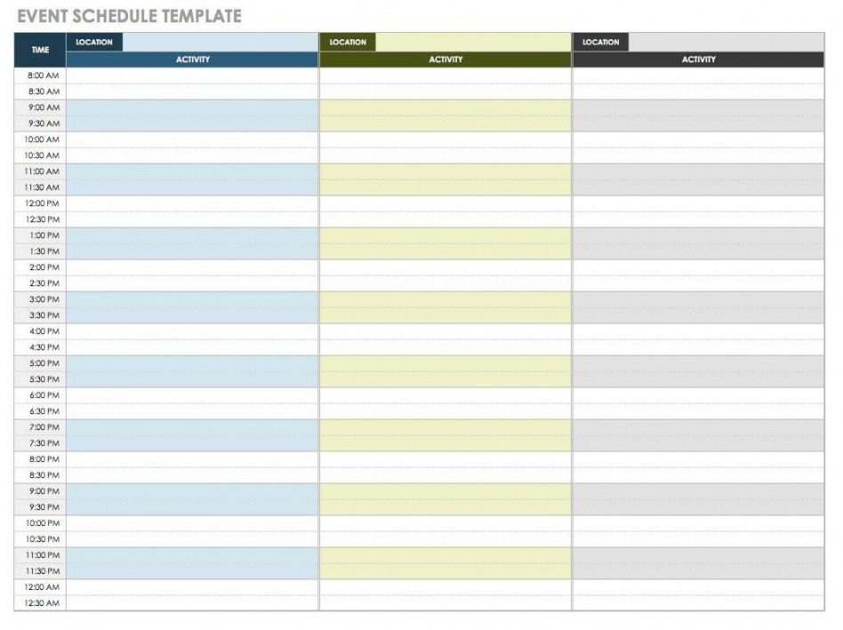 editable 21 free event planning templates  smartsheet event management timeline template