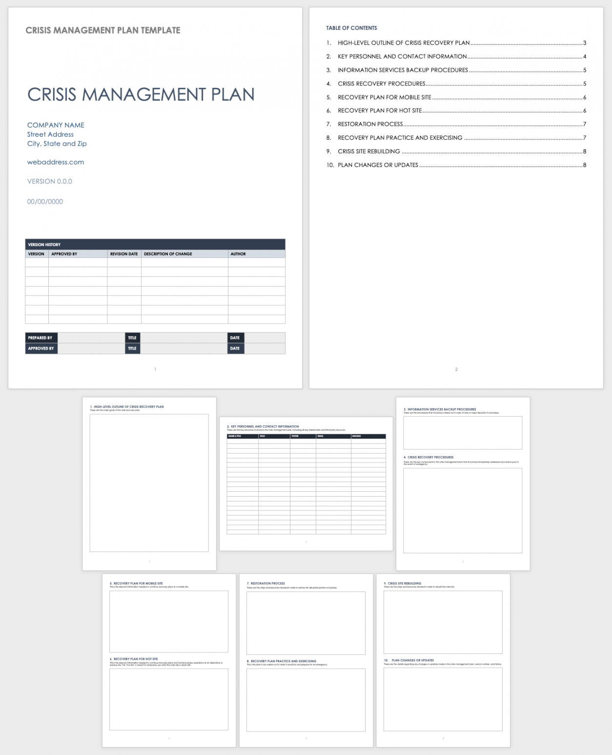 crisis-management-policy-template