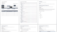 editable free policy and procedure templates  smartsheet mobile device management policy template example