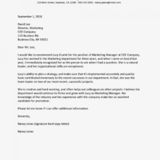 editable sample recommendation letters for a promotion employee promotion proposal template word