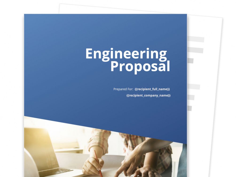 free engineering proposal template  free sample  proposable engineering design proposal template doc