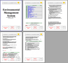 iso 14001 environmental system instant download iso14001 environmental management system template doc