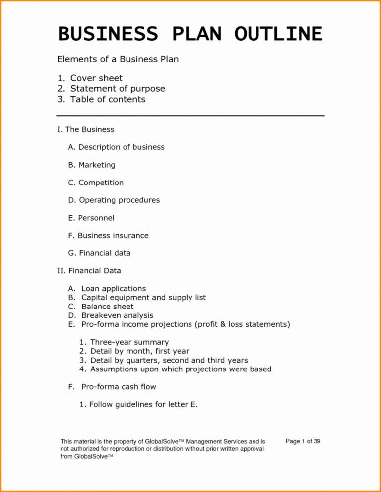 Bakery business proposal sample doc picture