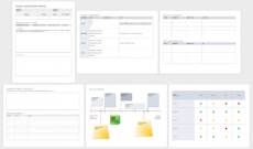 printable free project report templates  smartsheet project management status update template excel