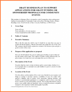 printable music business proposal plan school sample pdf management festival sponsorship proposal template pdf