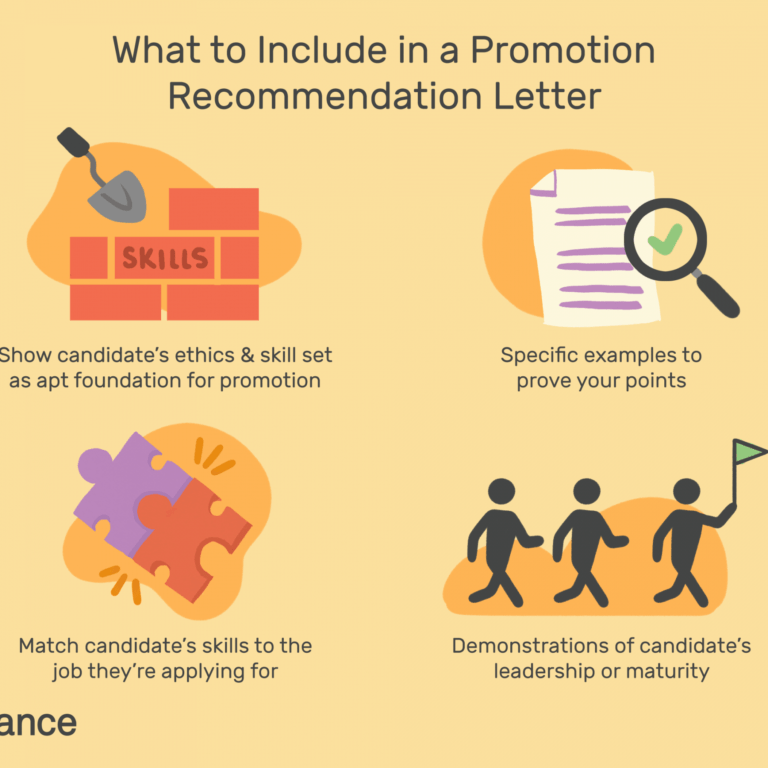 Printable Sample Recommendation Letters For A Promotion Employee ...