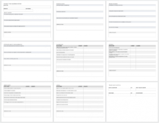 sample free project report templates  smartsheet project management evaluation template word