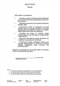 26 policy template samples  free pdf word format download problem management policy template