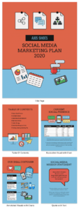 creative social media marketing proposal social media management template example