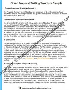 editable grant writing proposal sample pack of 5 request for funding proposal template pdf