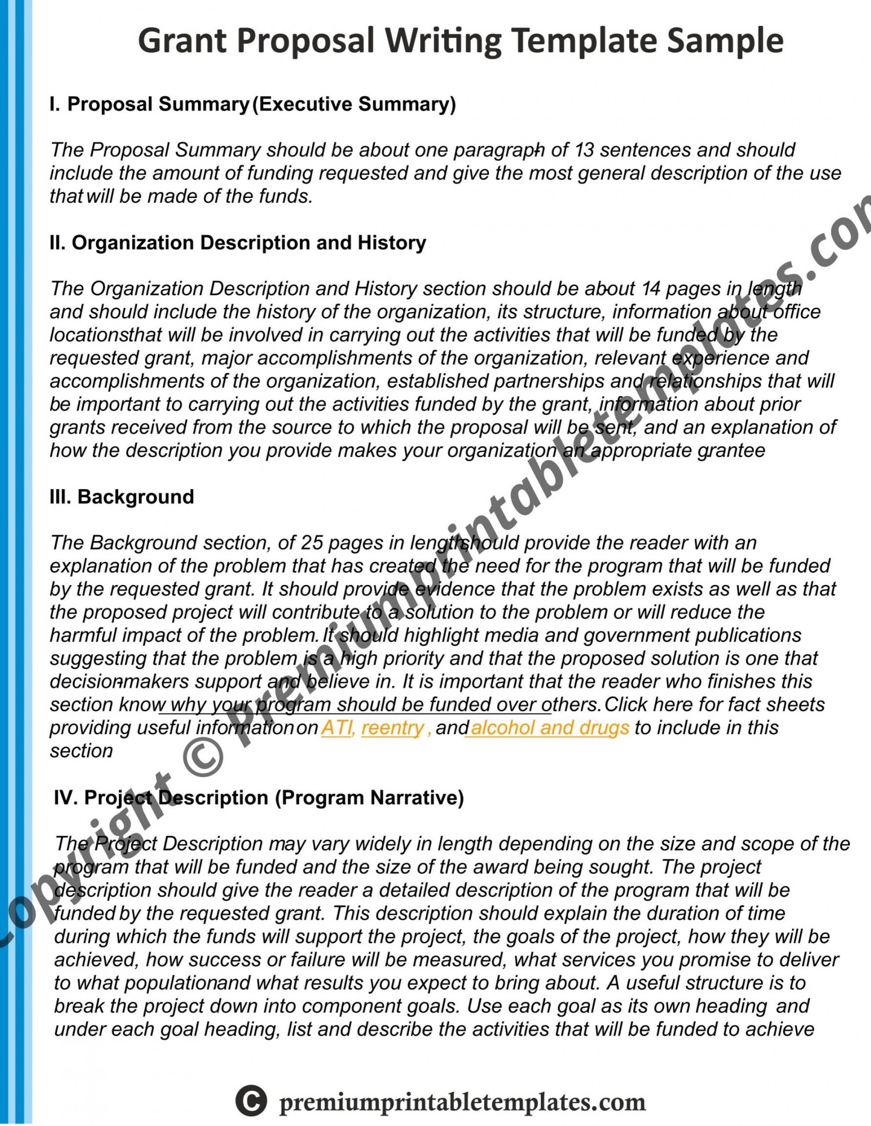 editable grant writing proposal sample pack of 5 request for funding proposal template pdf