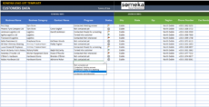 editable lead tracking excel template  customer follow up sheet customer management spreadsheet template example