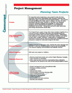 editable planning team projects guidelines and template 9page pdf document project management guidelines template word