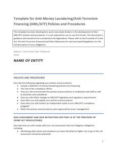 free 50 free policy and procedure templates &amp;amp; manuals property management policies and procedures template example