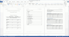 free change management plan template ms wordexcel spreadsheets change management process document template excel