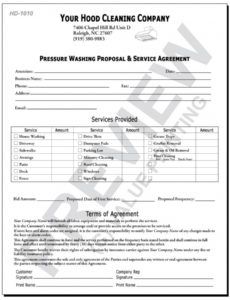 free hd1015 restaurant fire suppression systems report  hvac pressure washing proposal template pdf
