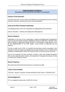 free itilst0402 release and deployment management process by release management policy template excel