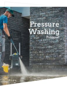 free pressure washing estimate template  free sample  proposable pressure washing proposal template doc
