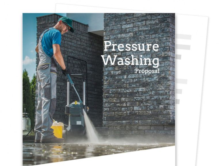 Free Pressure Washing Estimate Template Free Sample Proposable Pressure