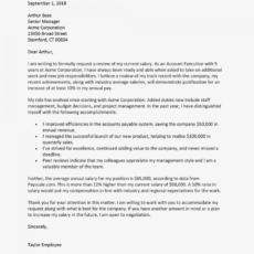 how to write a salary increase letter with samples pay raise proposal template doc