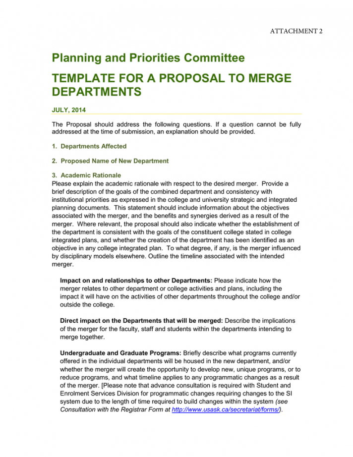 planning and priorities committee template for a proposal to new department proposal template excel