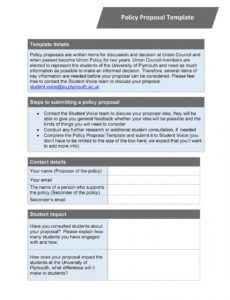 printable 30 professional policy proposal templates &amp;amp; examples policy change proposal template pdf