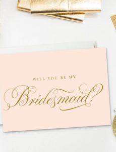 printable 8 will you be my bridesmaid? cards free &amp;amp; printable bridesmaid proposal template doc