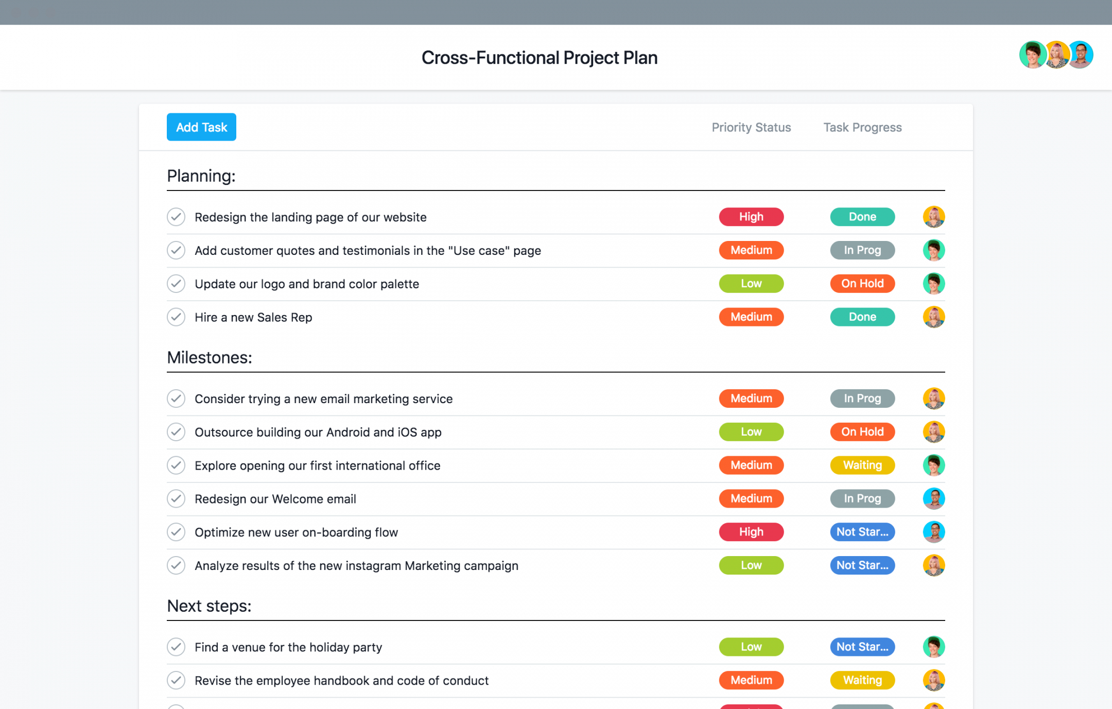printable project plan template  free template example · asana sales project management template example