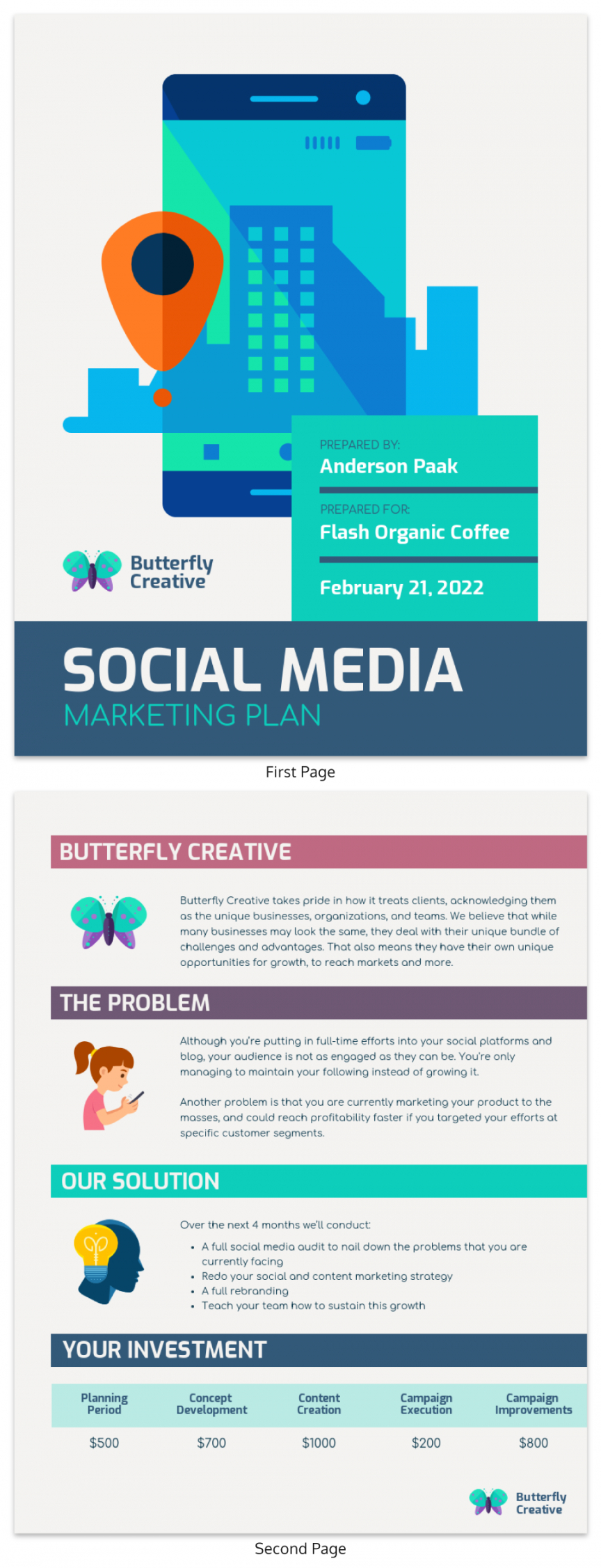 printable social media marketing plan template social media management template excel