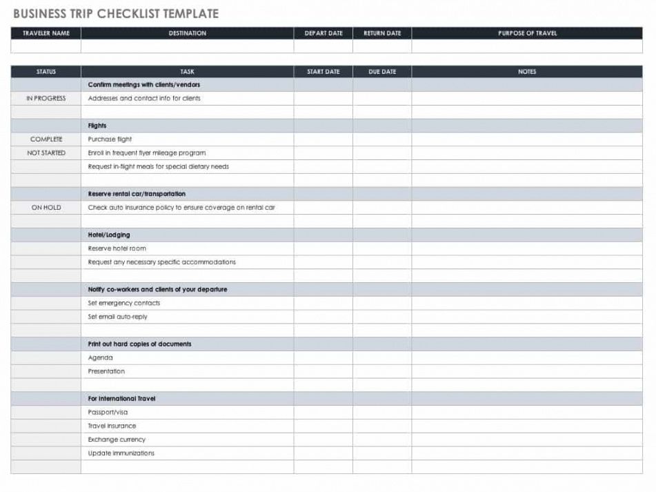 sample 30 free task and checklist templates  smartsheet checklist project management template example