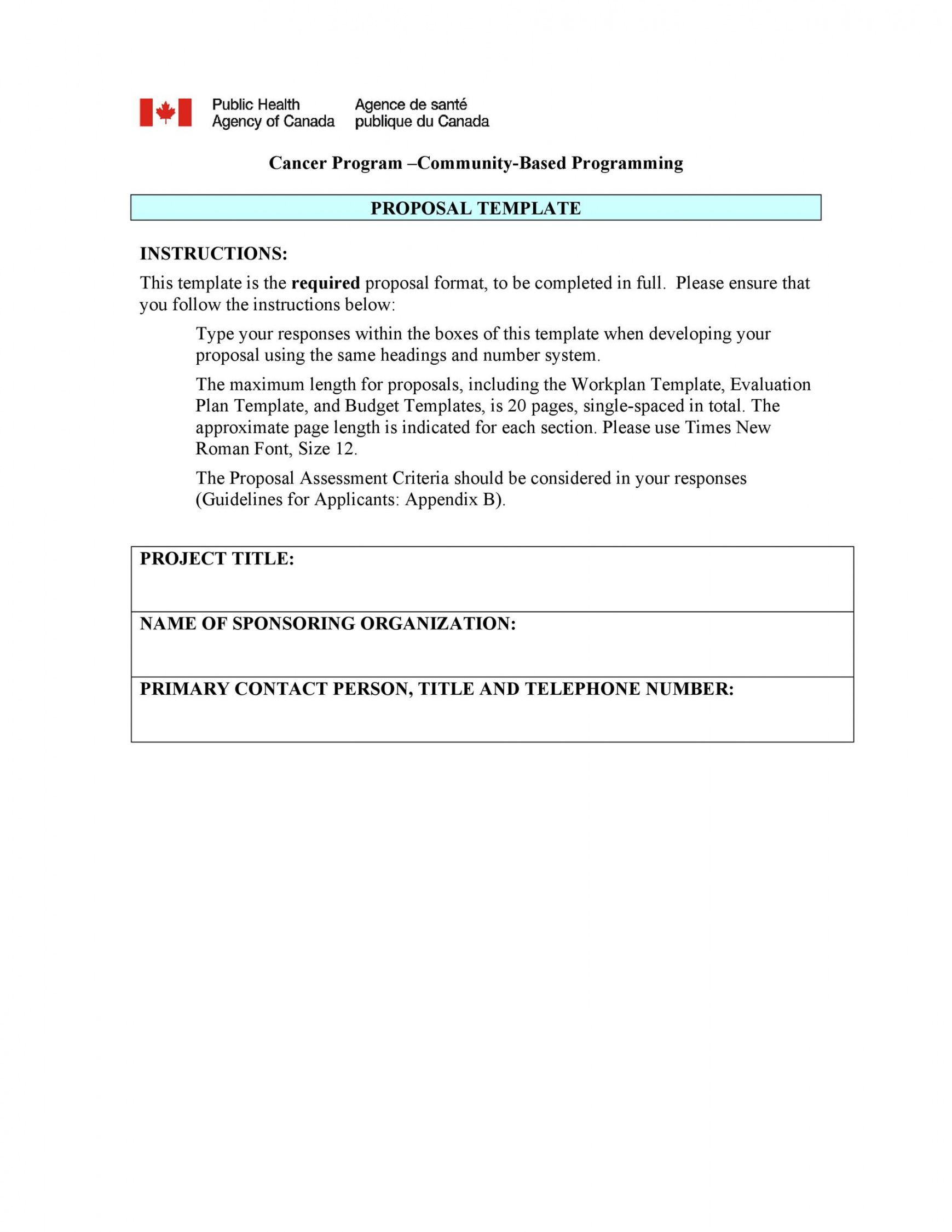 sample 43 professional project proposal templates  templatelab educational program proposal template example