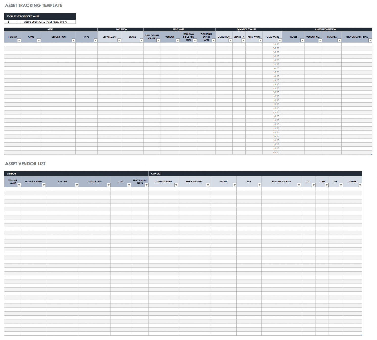 sample free excel inventory templates create &amp; manage  smartsheet stock management template doc