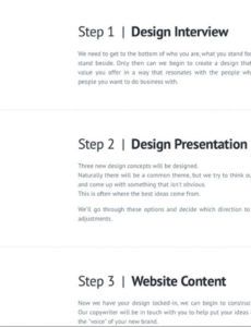 sample templates  sample web development proposal project website web development proposal template excel