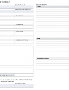 editable free construction bid templates  smartsheet remodeling bid proposal template