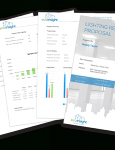 editable the solution  lighting retrofit software  ecoinsight lighting retrofit proposal template doc