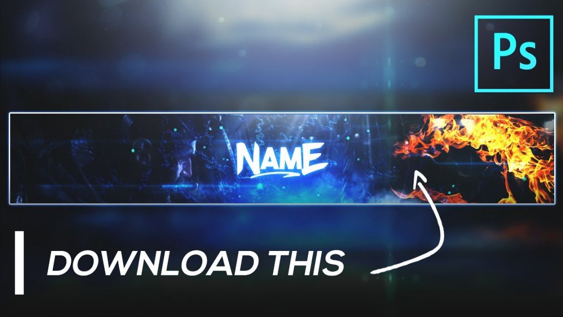 ? gaming banner template free gfx ⚡ cod pubg youtube channel art in  photoshop 2020 channel art banner template word