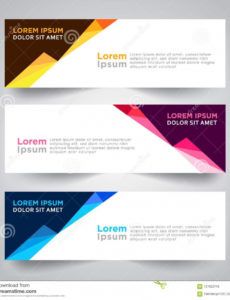 free banner background modern template vector design stock banner background design template example