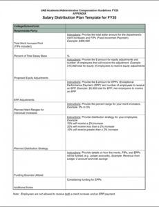 free compensation guidelines  human resources  uab compensation proposal template word