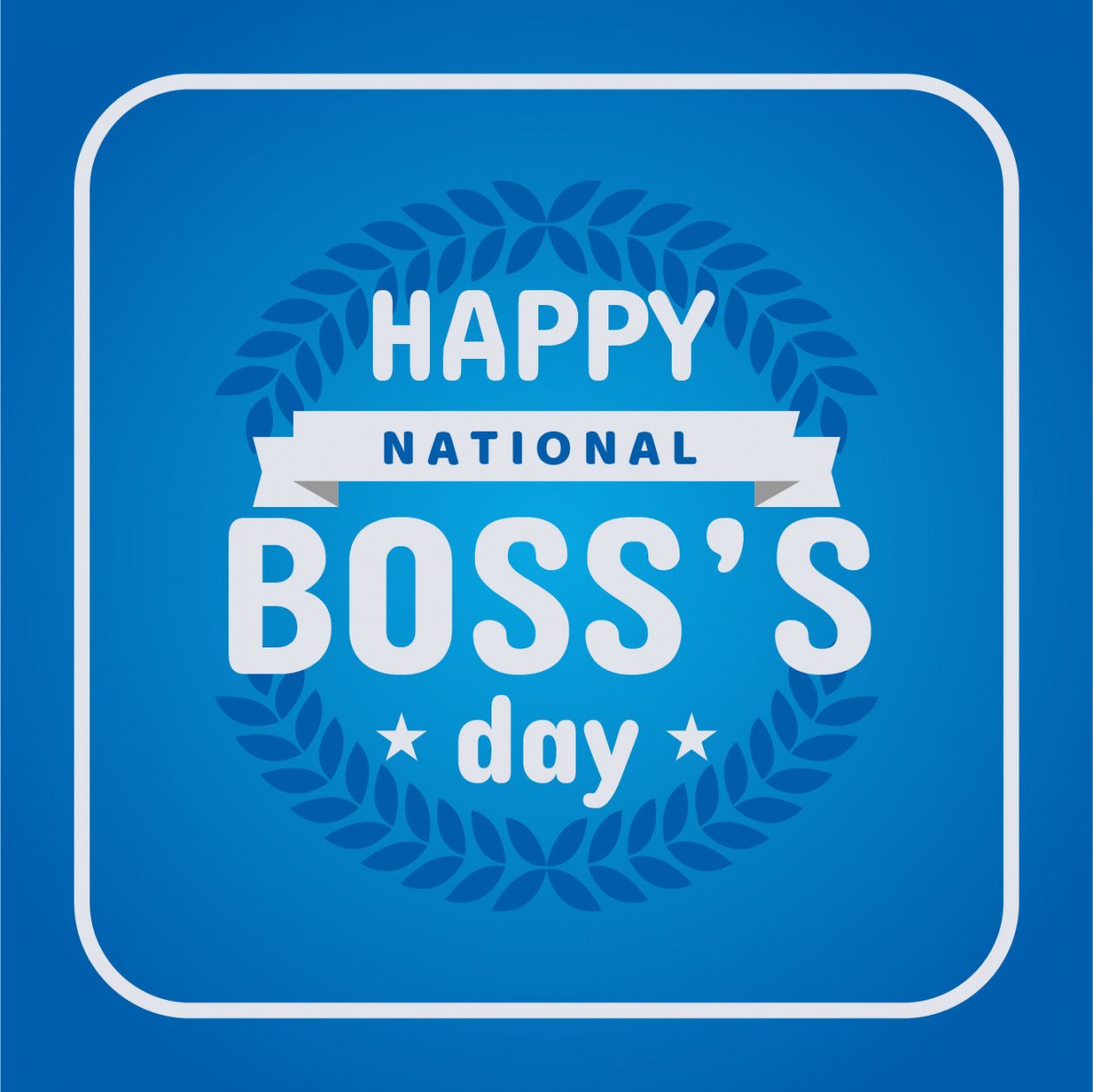 free happy national boss day poster  download free vectors boss day banner template example