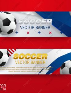 Soccer Banner Template