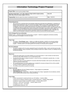 printable project proposal sample service learning project proposal template word