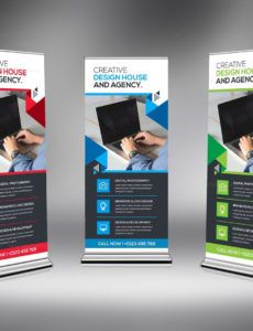 sample corporate rollup banner template pull up banner template