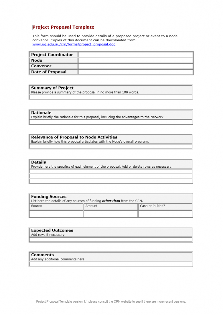 Radio Show Proposal Template