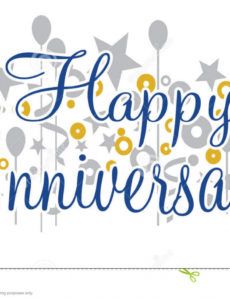 free happy anniversary banner stock vector illustration of happy anniversary banner template example