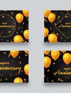 happy anniversary banner template happy anniversary banner template