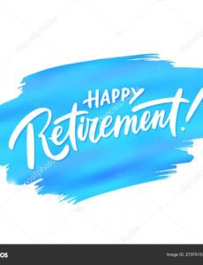 sample template retirement banner template happy retirement retirement banner template excel