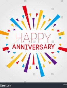 sample vector de stock libre de regalías sobre happy anniversary happy anniversary banner template word